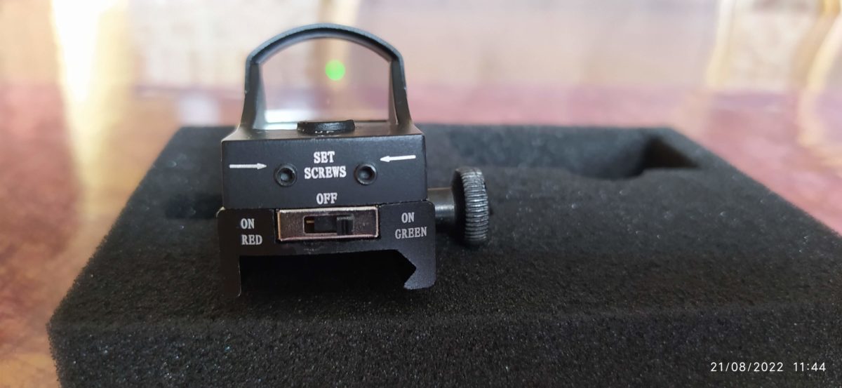 Visée point rouge Mini Reflex EFLX Noir WADSN